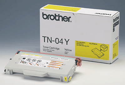 brother Lasertoner/TN04Y yellow 6.600 Blatt HL-2700CN, 2700CNLT, MFC-9420CN, 9420CNLT