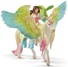 Spielzeugfigur Surah m.Glitzer-Pegasus