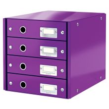 Schubladenbox Wow met.violett