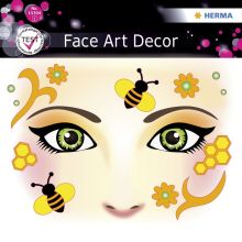 Sticker Face Art Honey Bee