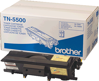 brother Lasertoner/TN5500 schwarz 12.000 Blatt HL-7050, 7050N