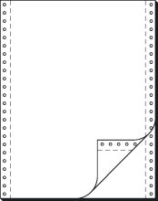 'Endlospapier 12''x240 mm blanko'