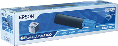 EPSON Lasertoner/S050193 cyan 1.500 Blatt AcuLaser C1100N, CX11N, CX11NF, CX11NFC, CX11NFCT, CX11NFT