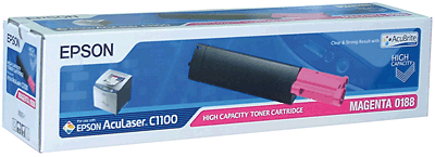 EPSON Lasertoner/S050188 magenta 4.000 Blatt AcuLaser C1100N, CX11N, CX11NF, CX11NFC, CX11NFCT, CX11NFT