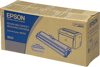 EPSON Lasertoner/S050523 schwarz 3.200 Blatt AcuLaser M1200