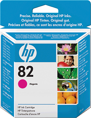 hp Tintenpatrone/CH567A magenta Inhalt 28ml 82 Designjet 500/500 Plus/500PS, 510