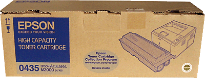 EPSON Lasertoner/S050435 schwarz 8.000 Blatt AcuLaser M2000D, M2000DN, M2000DT, M2000DTN