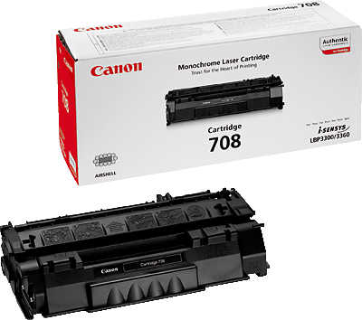 Canon Lasertoner 0266B002/CRG708 schwarz 2.500 Blatt 0266B002 i-SENSYS LBP3300, LBP3360