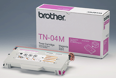 brother Lasertoner/TN04M magenta 6.600 Blatt HL-2700CN, 2700CNLT, MFC-9420CN, 9420CNLT