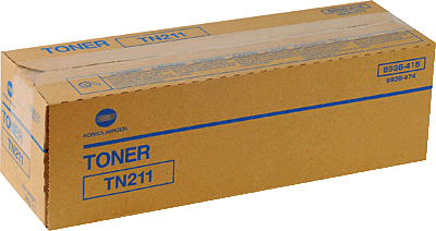 KONICA MINOLTA Lasertoner/8938415 schwarz 17.500 Blatt TN211 bizhub 25, 200, 222, 250, 282