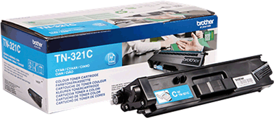 Brother Lasertoner TN321 cyan 1.500 Blatt cyan