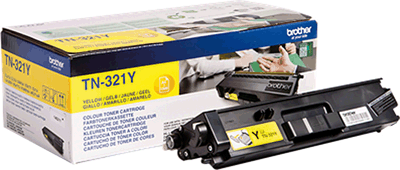 Brother Lasertoner TN321 gelb 1.500 Blatt gelb