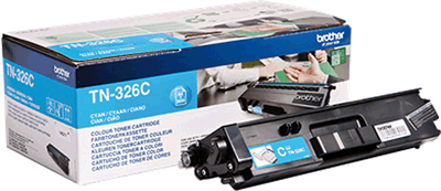 Brother Lasertoner TN326 cyan 3.500 Blatt cyan