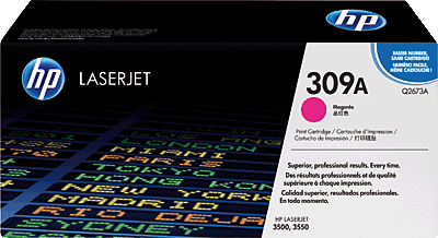 hp Lasertoner/Q2673A magenta 4.000 Blatt 309A Color LaserJet CP 3500, 3550