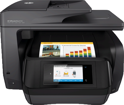 HP OfficeJet Pro 8725 Drucker K7S35A schwarz