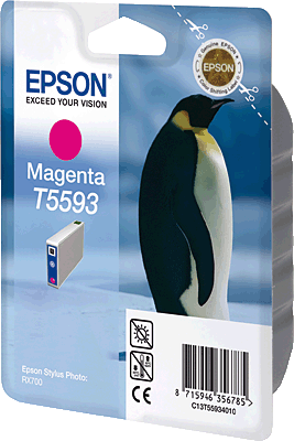 EPSON Tintenpatrone/T55934010 magenta Inhalt 13ml T5593 Stylus Photo RX700