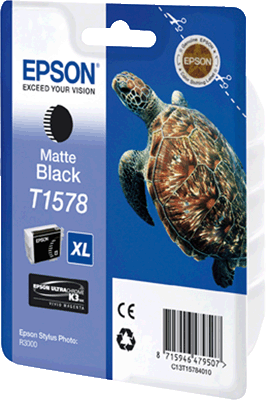 Epson Tintenpatro T15784010 T1578 sw schwarz matt Stylus Photo R3000