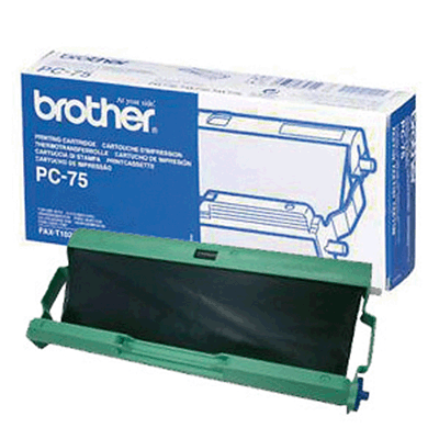 Brother Thermotransferband PC75 140 Blatt schwarz brother® Fax T102, T104, T106