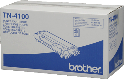 Brother Lasertoner TN4100 schwarz HL-6050, 6050D, 6050DN TONER 7500Seiten