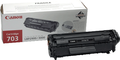 Canon Lasertoner CRG703 7616A005 schwarz 2.000 Blatt schwarz i-SENSYS LBP2900, LBP2900B, LBP3000