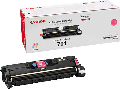 Canon Lasertoner/701M magenta 4.000 Blatt 9285A003 LaserShot LBP5200, MF8180C