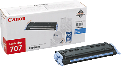 Canon Lasertoner/707C cyan 2.000 Blatt 9423A004 i-SENSYS LBP5000, LBP5100