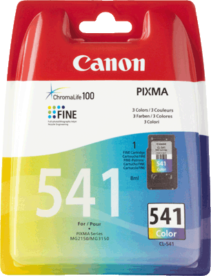 Canon Druckkopf CL541 5227B005 3farb 180 Blatt 3-farbig (cyan, magenta, gelb) PIXMA MG2150, MG2250, MG3150, MG3250, MG4150, MG4250, MX375, MX395, MX435, MX455, MX515, MX525