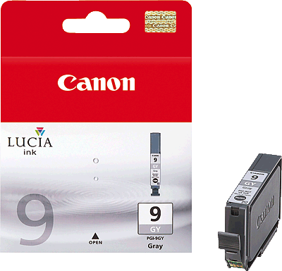 Canon Tintenpatrone/PGI9GY grau Inhalt 14ml 1.150 Blatt 1042B001 PIXMA Pro9500, Pro9500 Mark II