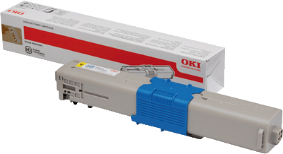 Oki Lasertoner 44973533 gelb 1.500 Blatt gelb C301, C321, MC332, MC342