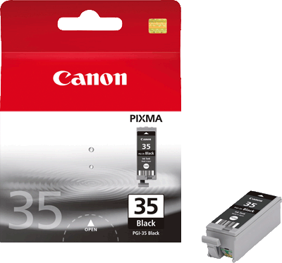 Canon Tintenpatrone PGI35 1509B012 VE2 2x 191 Blatt 2x schwarz PIXMA iP100, iP100R, iP100wb