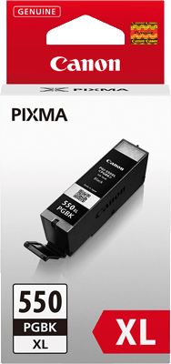 Canon Tintenpat PGI550PGBKXL 6431B001 sw 600 Blatt schwarz PIXMA iP7250, MG5450, MG6350, MX925