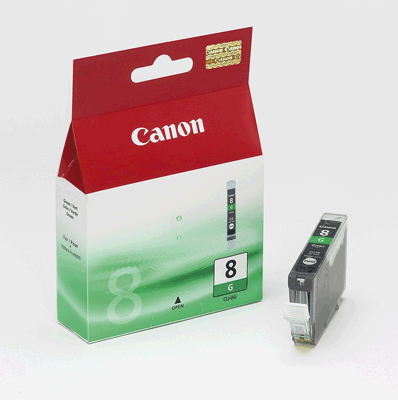 Canon Tintenpatrone CLI8G 0627B001 grün 490 Blatt grün Pro9000, Pro9000 Mark II