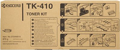 KYOCERA Lasertoner 370AM010/TK410 schwarz 15.000 Blatt 370AM010 KM-1620, KM-1635, KM-1650, KM-2020, KM-2035, KM-2050