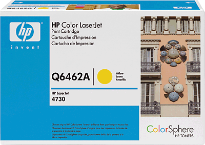 hp Lasertoner/Q6462A yellow 12.000 Blatt 644A Color LaserJet 4730mfp, CM4730 mfp