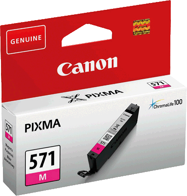 Canon Tintenp. CLI571M 0387C001 mg. magenta PIXMA MG5750, MG6850, MG7750