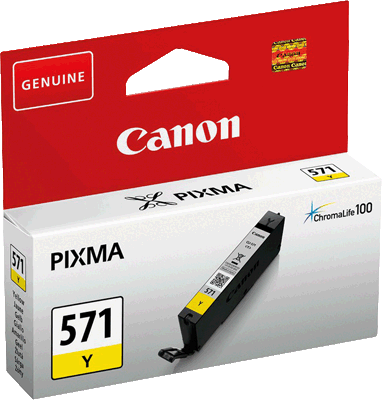 Canon Tintenp. CLI571Y 0388C001 gelb gelb PIXMA MG5750, MG6850, MG7750