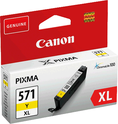 Canon Tintenp. CLI571XL Y 0334C001 gelb gelb PIXMA MG5750, MG6850, MG7750