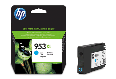 hp Tintenpatrone 953XL F6U16AE#BGX cyan 1.600 Blatt cyan OfficeJet Pro 8210/8218/8710/8715/8718/8719/8720/8725/8730/8740