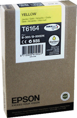 Epson Tintenpatrone T61640010 T6164 gelb 3.500 Blatt gelb k.A.