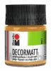 Decormatt Acryl met. gold