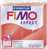 Modelliermasse Fimo transp.rot