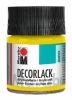 Decorlack Acryl gelb