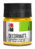 Decormatt Acryl mittelgelb