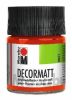 Decormatt Acryl zinnoberrot