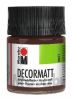 Decormatt Acryl mittelbraun