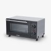 Backofen Mini 9l schwarz-silber