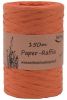 Bast Raffia 7mmx150m orange matt