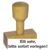 Stempel Eilt sehr sofort v