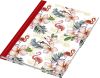 Notizbuch Flamingo rot