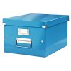 Archivbox für A4 metallic blau